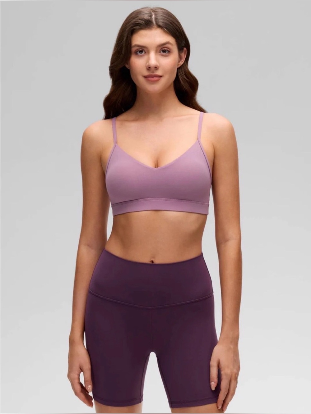 6” Biker Shorts in Dramatic Magenta Butterluxe CRZ Yoga